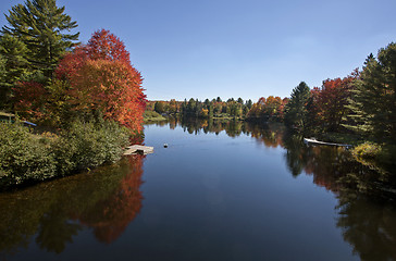 Image showing Lake in Autumn