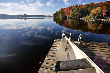 Image showing Lake in Autumn