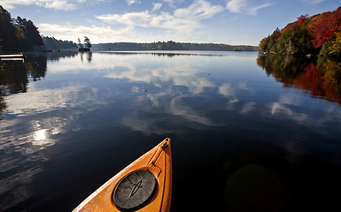 Image showing Lake in Autumn