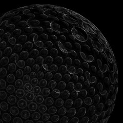 Image showing golf ball mesh