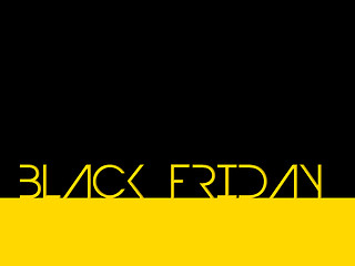 Image showing Black friday background with cool text