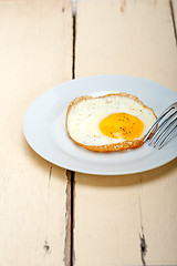 Image showing egg sunny side up