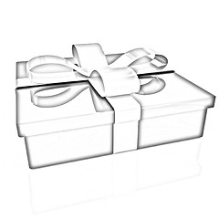 Image showing Gifts with ribbon