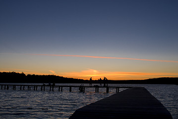 Image showing sunset