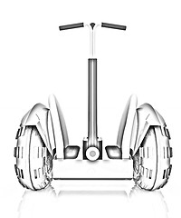 Image showing Mini electrical and ecological transport