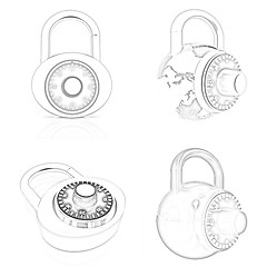 Image showing Lock set 