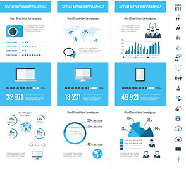 Image showing Business Infographic Elements.