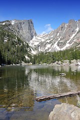 Image showing Dream Lake, Rocky Mountains