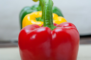 Image showing fresh bell peppers
