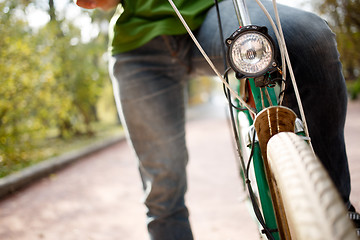 Image showing Bicyclist