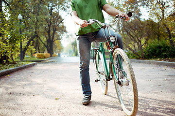 Image showing Bicyclist