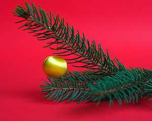Image showing xmas red