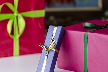 Image showing Wrapped gifts
