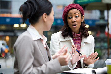 Image showing Business Meeting Discussion