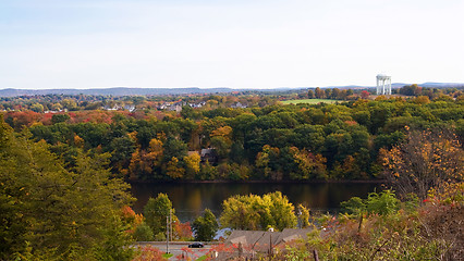 Image showing Ludlow Massachusetts Scenic Overlook