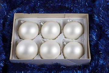 Image showing Christmas balls