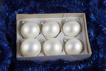 Image showing Christmas balls