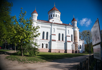 Image showing Vilnius city churchs