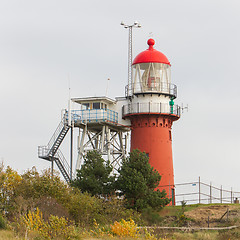 Image showing Red lighthouse