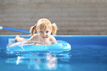 Image showing Attractive little girl