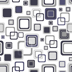 Image showing Seamless white-gray pattern