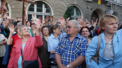 Image showing Carholics in Wroclaw, Poland