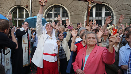 Image showing Carholics in Wroclaw, Poland