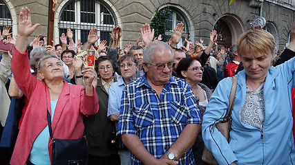 Image showing Carholics in Wroclaw, Poland