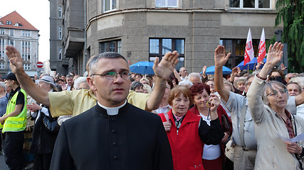 Image showing Carholics in Wroclaw, Poland