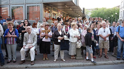 Image showing Carholics in Wroclaw, Poland