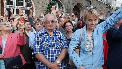 Image showing Carholics in Wroclaw, Poland