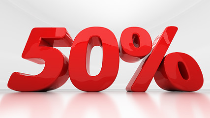 Image showing 3D fifty percent