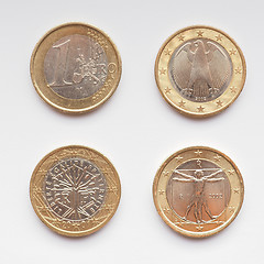 Image showing One Euro coin