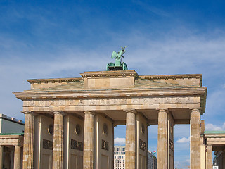 Image showing Brandenburger Tor Berlin