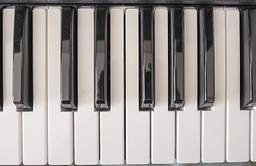 Image showing Music keyboard