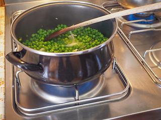 Image showing Green peas