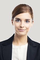 Image showing Smiling young woman