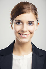 Image showing Smiling young woman