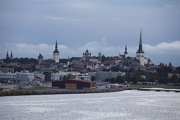 Image showing Tallinn view from the sea