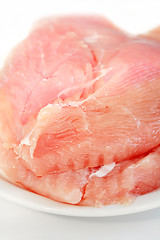Image showing Raw turkey breast