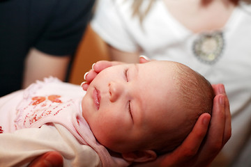 Image showing Sleeping baby