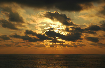 Image showing sunset