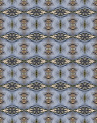 Image showing Ethnic pattern. Abstract kaleidoscope  fabric design.