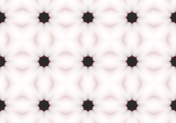 Image showing Ethnic pattern. Abstract kaleidoscope  fabric design.