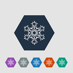 Image showing Snowflake icon