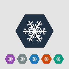 Image showing Snowflake icon