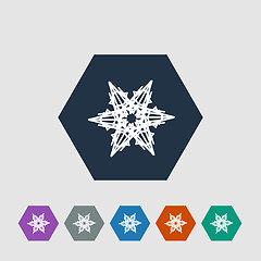 Image showing Snowflake icon