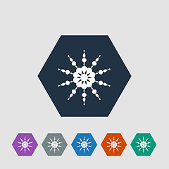 Image showing Snowflake icon