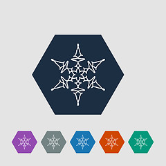 Image showing Snowflake icon