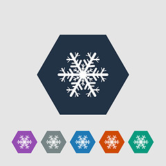 Image showing Snowflake icon